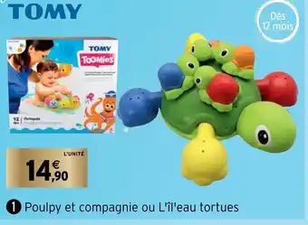 Intermarché Poulpy Et Compagnie Ou L'îl'eau Tortues offre