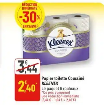 G20 Papier toilette Coussiné KLEENEX offre