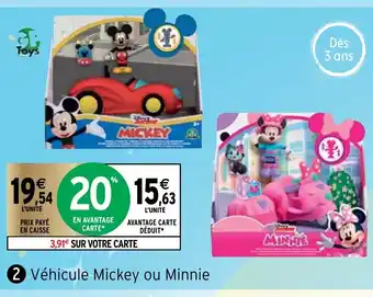 Véhicule Mickey Ou Minnie
