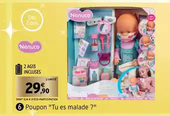 Intermarché Poupon Tu Es Malade? offre