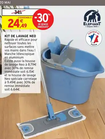 Intermarché KIT DE LAVAGE NEO offre