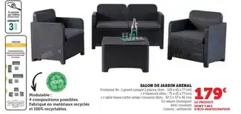 Super U SALON DE JARDIN ARENAL offre