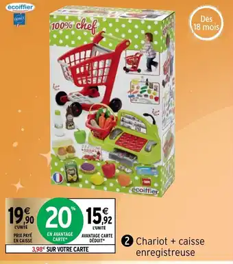 Chariot + Caisse Enregistreuse