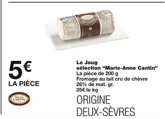 Monoprix Marie-Anne Cantin Le Joug sélection offre