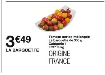 Monoprix Tomate cerise mélangée offre
