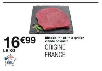 Monoprix Bifteck et à griller offre