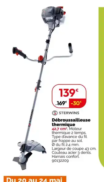 Weldom STERWINS Débroussailleuse thermique offre