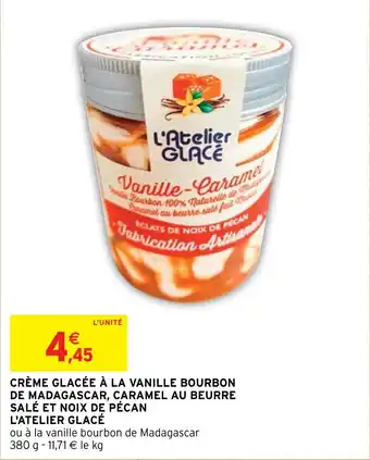 Intermarché Hyper CRÈME GLACÉE À LA VANILLE BOURBON offre