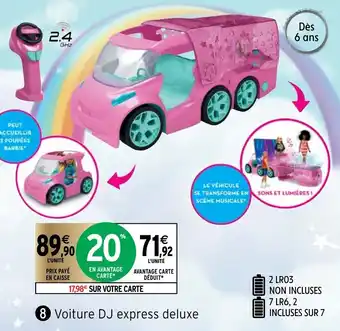 Voiture DJ Express Deluxe