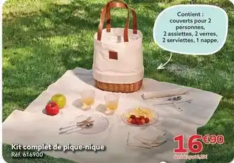 Gifi Kit complet de pique-nique offre