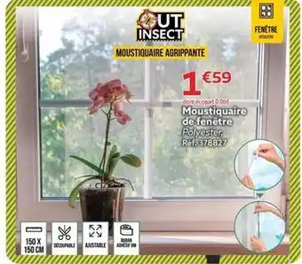 Gifi Out insect - moustiquaire de fenêtre offre