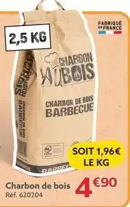 Gifi Charbon de bois offre