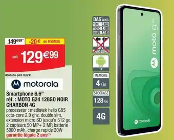 Motorola - smartphone 6.6