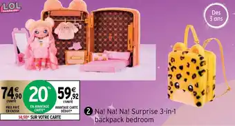 Intermarché Na! Na! Na! Surprise 3-in-1 offre