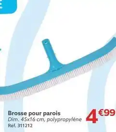 Gifi Brosse pour parois offre