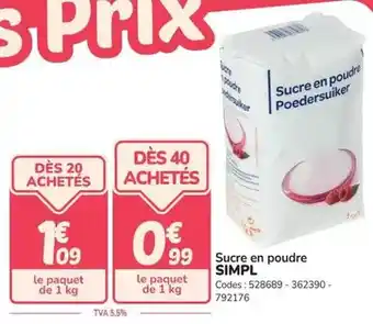 Gifi Set de table offre