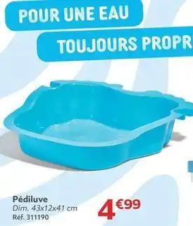 Pédiluve