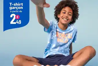 La Halle T shirt garçon offre