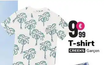 La Halle Creeks - t-shirt garçon offre