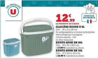 Super U U - glaciere rigide 8l offre