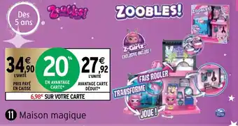 Intermarché Maison Magique offre