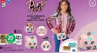 Intermarché Purse Pets-Sac Compagnon Animé offre