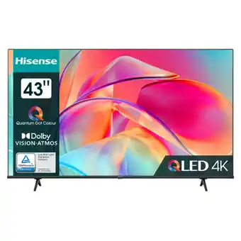 Carrefour HISENSE Téléviseur QLED 4K* - 108 cm offre