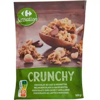 Carrefour CARREFOUR SENSATION Céréales Crunchy offre