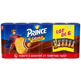 Auchan Prince Au Chocolat Au Lait Lu offre