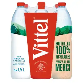 Auchan Eau Minérale Naturelle Vittel offre