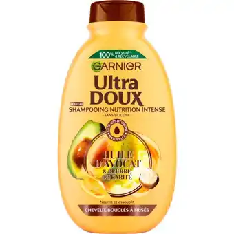 Auchan Shampooing Nutrition Intense À L'avocat Et Au Karité Ultra Doux offre