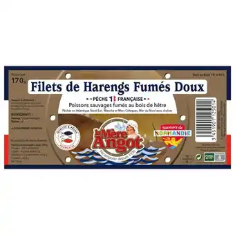 Auchan Filets De Harengs Fumés Doux La Mère Angot offre