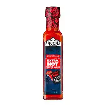 Auchan Sauce Extra Hot Pepper Encona offre