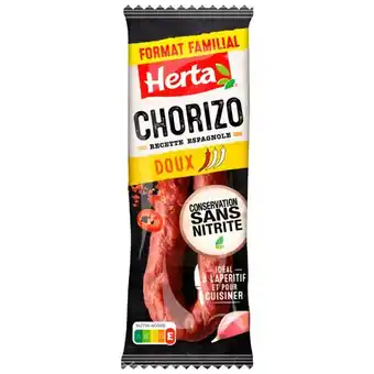 Auchan Chorizo Doux Herta offre