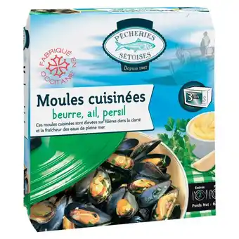 Auchan Moules Pêcheries Sétoises offre