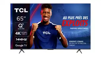 Carrefour TCL Téléviseur QLED 4K* - 165 cm offre
