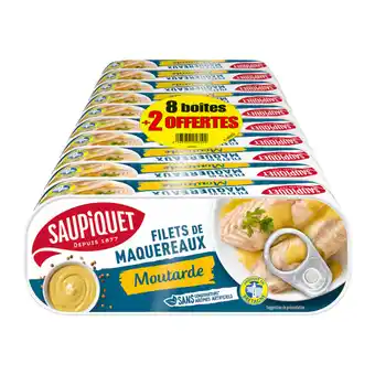 Carrefour SAUPIQUET Filets de maquereaux offre