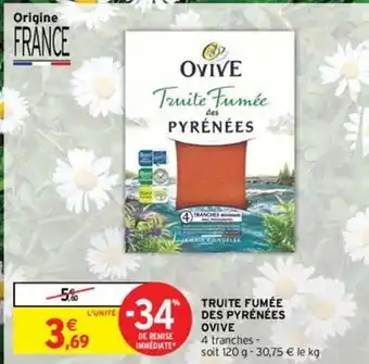 Intermarché Truite fumée offre