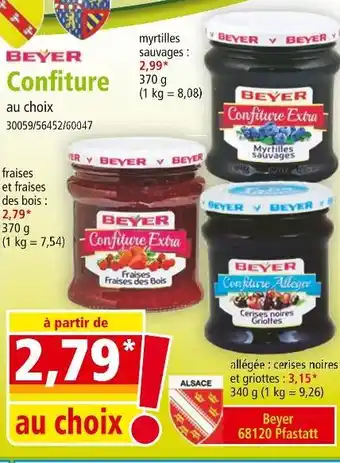 Norma BEYER Confiture offre