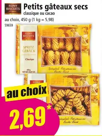 Norma FEINY BISCUITS Petits gâteaux secs offre