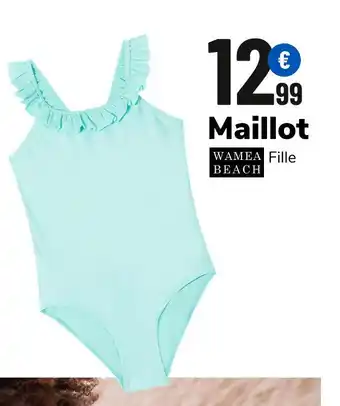 La Halle WAMEA BEACH Maillot offre