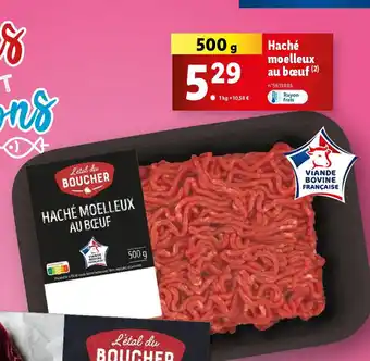 Lidl Haché moelleux au bœuf (2) offre