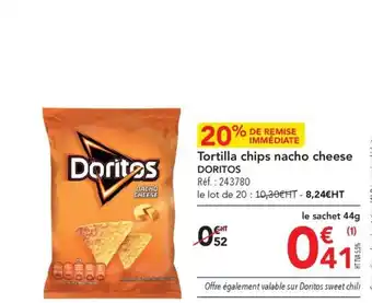 METRO Tortilla chips nacho cheese DORITOS offre