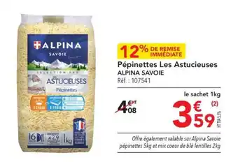 METRO Pépinettes Les Astucieuses ALPINA SAVOIE Réf.: 107541 offre