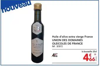 METRO Huile d'olive extra vierge France UNION DES DOMAINES OLEICOLES DE FRANCE Réf.: 303812 offre