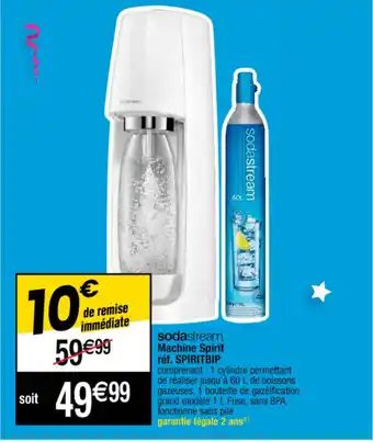 Cora x Carrefour Soda Machine Spirit offre