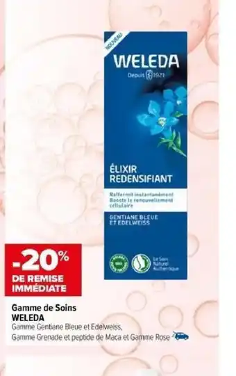 Carrefour maPara parapharmacie Gamme de Soins WELEDA offre