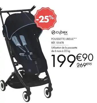 Aubert cybex POUSSETTE LIBELLE offre