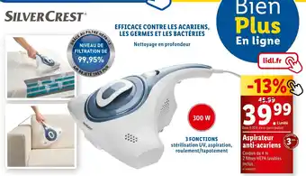 Lidl Aspirateur anti-acariens offre