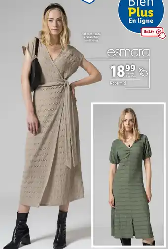 Lidl Robe midi offre